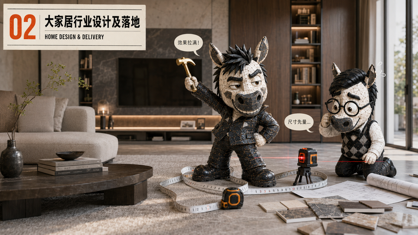 大家居行业设计及落地 服务展示