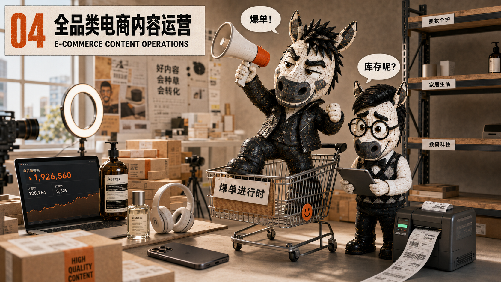 全品类电商内容运营 服务展示